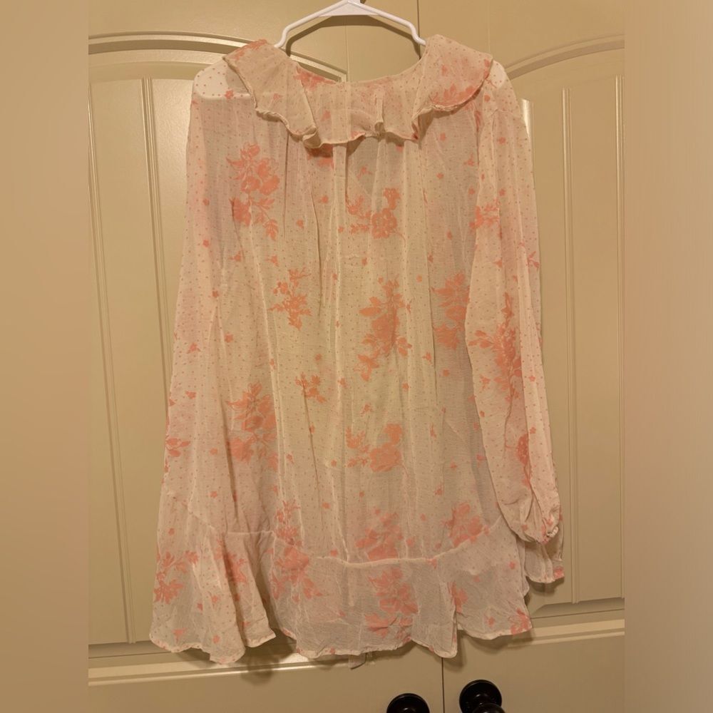 NWOT Free People Dreamland Floral Tunic | XSmall | Tea Combo - Picture 8 of 11